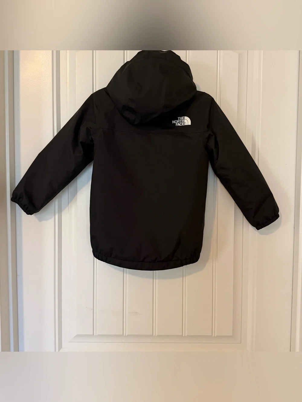 The North Face Toddler Warm Storm Rain Jacket Black 3T Waterproof Fleece Lined